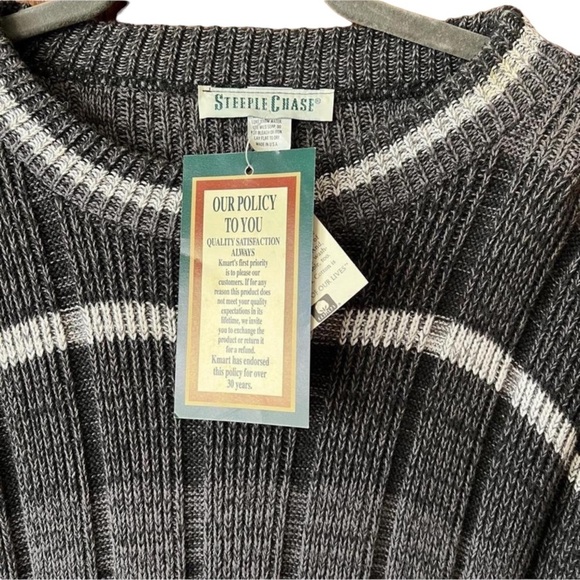 New with Tags oversize  grandpa preppy sweater. Size XL. - Picture 4 of 4